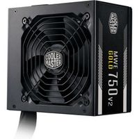 Cooler Master MWE 750W 80+ Gold V2 power supply unit 24-pin ATX ATX Zwart Cooler Master MWE 750W 80+ Gold V2 power supply unit 24-pin ATX ATX Zwart