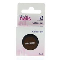 Sibel Nails Gels Colour Gel Dark Brown 5ml Sibel Nails Gels Colour Gel Dark Brown 5ml