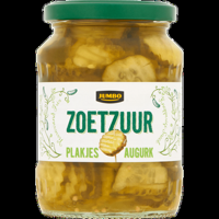 Jumbo Zoetzure Plakjes Augurk 330 g
