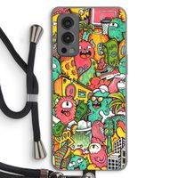 Vexx City: OnePlus Nord 2 5G Transparant Hoesje met koord
