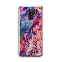 Pink Orchard: Samsung Galaxy J8 (2018) Transparant Hoesje - thumbnail