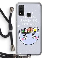 I'm A Hopeless Ramen-Tic For You: Huawei P Smart (2020) Transparant Hoesje met koord