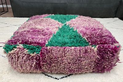 Marokkaanse Poef 60cm x 60cm x 25cm nr: 71015 incl. vulling