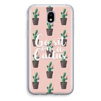 Cactus quote: Samsung Galaxy J5 (2017) Transparant Hoesje