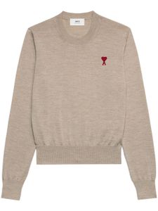 AMI Paris pull Ami de Coeur - Tons neutres