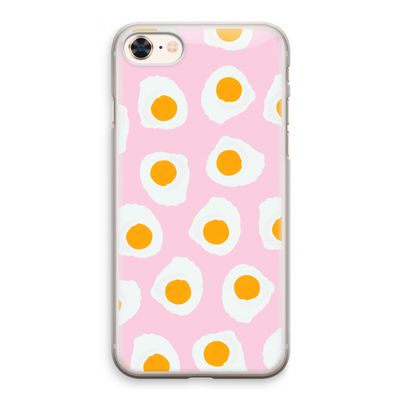 Dancing eggs: iPhone 8 Transparant Hoesje
