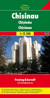 Stadsplattegrond Chisinau | Freytag & Berndt Stadsplattegrond Chisinau | Freytag & Berndt