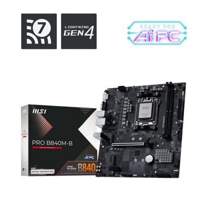 Moederbord MSI PRO B840M-B AMD AM5 AMD