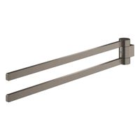 GROHE Selection 2-lids handdoekhouder 40cm draaibaar brushed hard graphite 41063AL0 - thumbnail