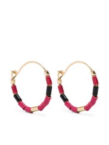 ISABEL MARANT boucles d'oreilles New Color Strip - Rose