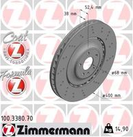 Remschijf FORMULA Z REMSCHIJF 100338070