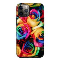 Neon bloemen: iPhone 12 Pro Tough Case