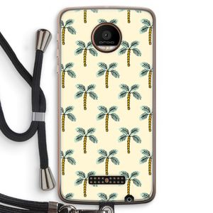 Paradise: Motorola Moto Z Force Transparant Hoesje met koord