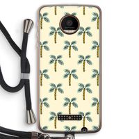 Paradise: Motorola Moto Z Force Transparant Hoesje met koord