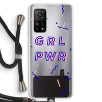 GRL PWR: Xiaomi Mi 10T 5G Transparant Hoesje met koord