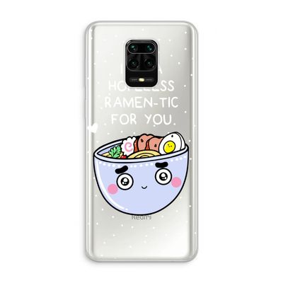 I'm A Hopeless Ramen-Tic For You: Xiaomi Redmi Note 10 Lite Transparant Hoesje