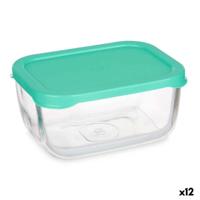 Lunchbox Pasabahce 1113313-53733 SNOW BOX Groen Transparant Glas Polyethyleen 420 ml (12 Stuks) Lunchbox Pasabahce 1113313-53733 SNOW BOX Groen Transparant Glas Polyethyleen 420 ml (12 Stuks)