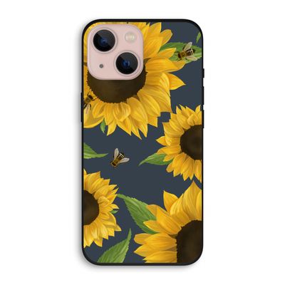 Sunflower and bees: iPhone 13 Biologisch afbreekbaar hoesje