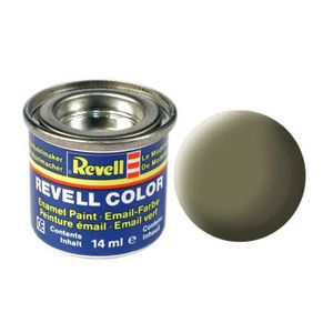 Revell Light olive, mat RAL 7003 14 ml-tin schaalmodel onderdeel en -accessoire Verf