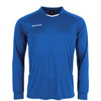 Stanno 411004 First Long Sleeve Shirt - Royal-White - XL - thumbnail