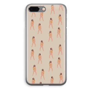You're so golden: iPhone 8 Plus Transparant Hoesje