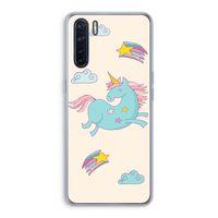 Vliegende eenhoorn: Oppo A91 Transparant Hoesje