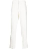 Orlebar Brown pantalon droit en lin mélangé - Blanc