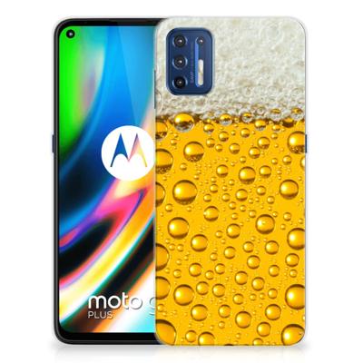 Motorola Moto G9 Plus | Siliconen Case | Bier