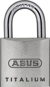 ABUS Cilinderhangslot | breedte slotlichaam 20 mm | Titalium verschillendsluitend | 1 stuk - 79458 - 79458