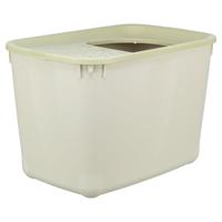 Trixie kattenbak hop-in grijs / groen