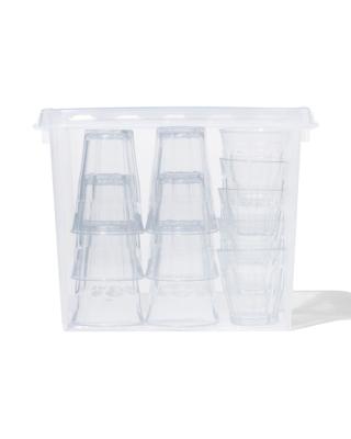 HEMA Opbergbox Brussels Transparant 14L