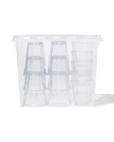 HEMA Opbergbox Brussels Transparant 14L
