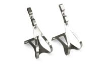 Simple Steel Toe Clips - Zilver