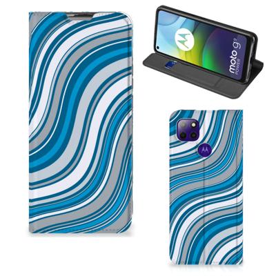 Motorola Moto G9 Power | Hoesje met Magneet | Waves Blue