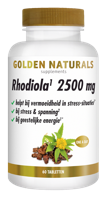 Golden Naturals Rhodiola 2500mg 60 Tabletten