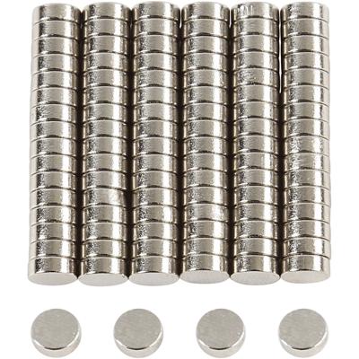 Creativ Company Krachtige magneten ”ndfeb” , d 5 mm, dikte 2 mm, 100 stuk/ 1 doos