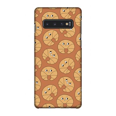 Croissant: Samsung Galaxy S10 4G Volledig Geprint Hoesje