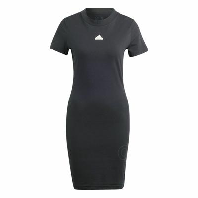 Jurk Adidas Bluv Essentials Zwart - Maat: M