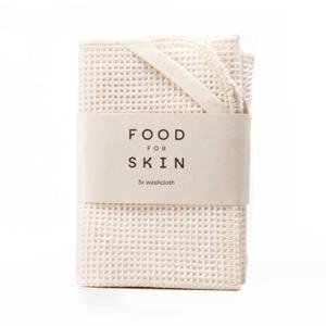 Food for Skin wasdoekjes set van 3