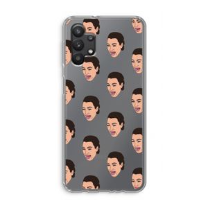 Ugly Cry Call: Samsung Galaxy A32 5G Transparant Hoesje