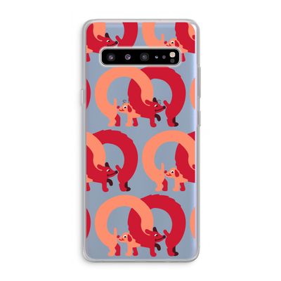 Dogs: Samsung Galaxy S10 5G Transparant Hoesje