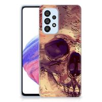 Silicone Back Case Samsung Galaxy A53 5G Skullhead - thumbnail