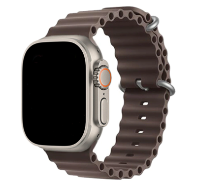 Apple Watch Sport Ocean Band - Kust Grijs -