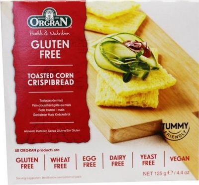 Orgran Corn crispbread (125 gr)
