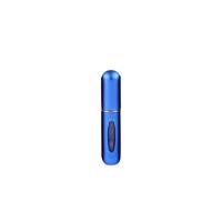 Portable mini aluminium hervulbare parfum fles spray lege cosmetische containers verstuiver capaciteit: 5ml (blauw)