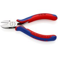 Knipex Elektronica-zijsnijtang met meer-componentengrepen 130 mm - 7702130 - thumbnail