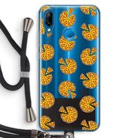 You Had Me At Pizza: Huawei P20 Lite Transparant Hoesje met koord