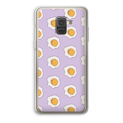 Bacon to my eggs #1: Samsung Galaxy A8 (2018) Transparant Hoesje