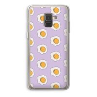 Bacon to my eggs #1: Samsung Galaxy A8 (2018) Transparant Hoesje