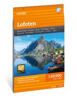 Wandelkaart Turkart Lofoten | Noorwegen | Calazo - thumbnail